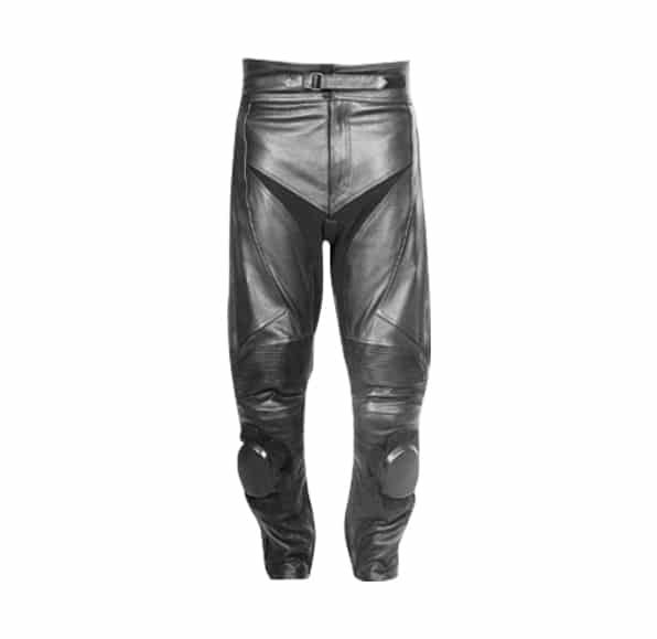 Black Armored Leather Pant For Men and Women - Leather Direct NZ