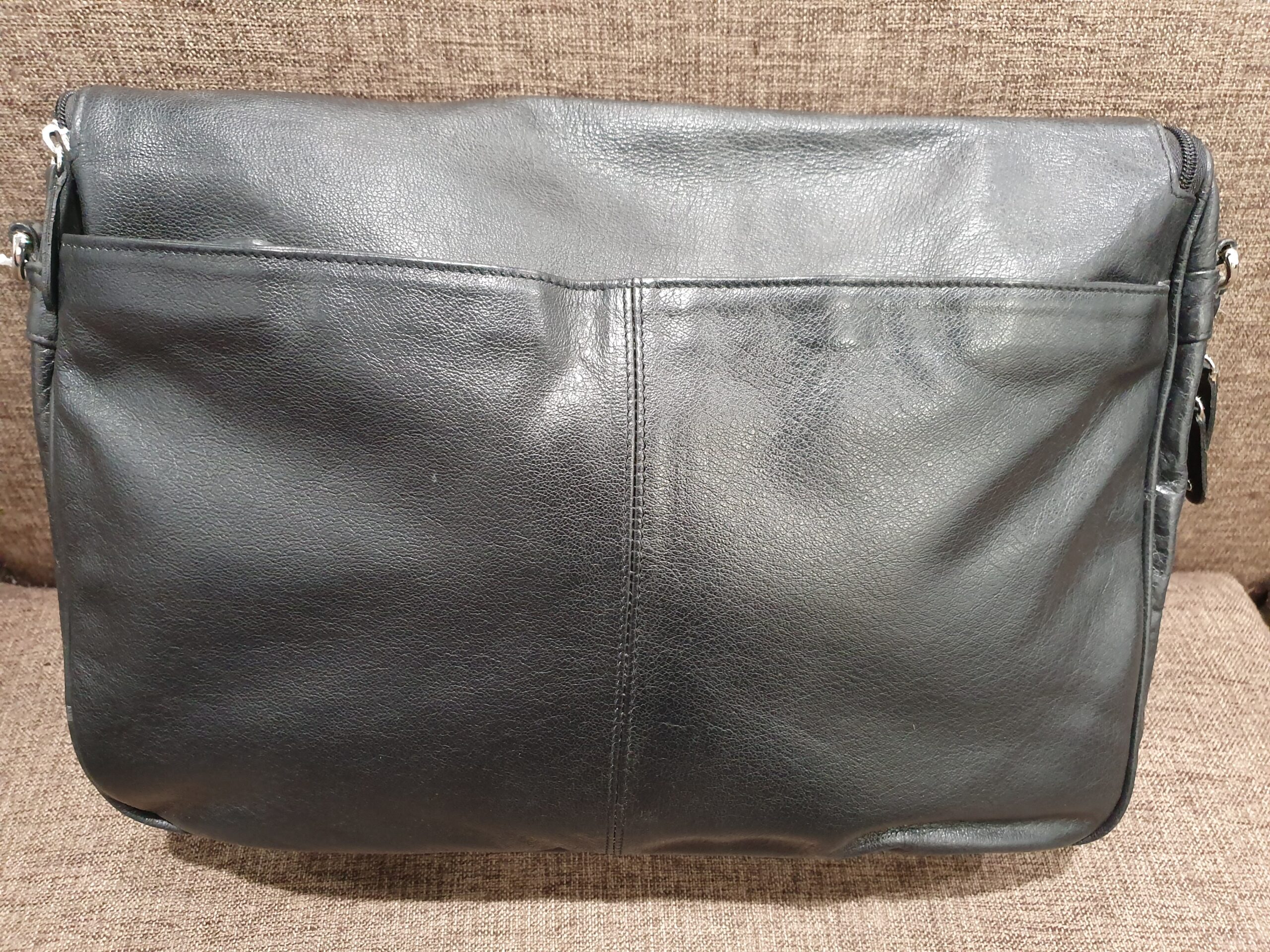 Cobb & Co Black Leather Bag - Leather Direct
