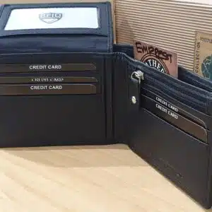 NZ made leather wallet