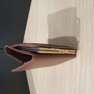 Genuine leather wallet women