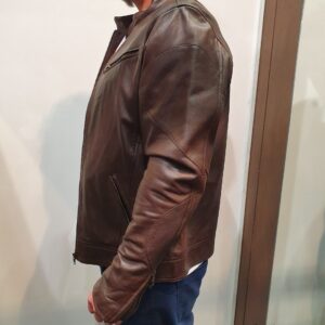 brown leather jacket nz