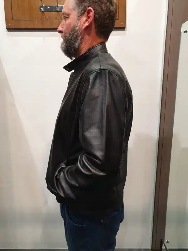 fashion leather jacket mens