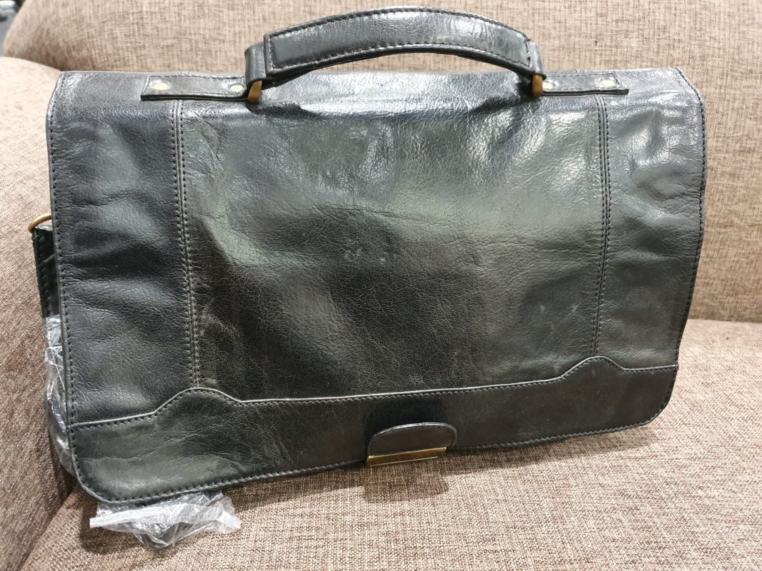 Cobb & Co Black Leather Bag - Leather Direct