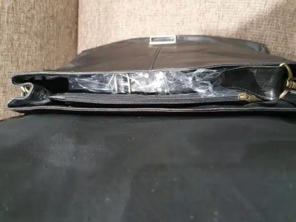 Leather side bags