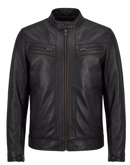black leather jacket nz