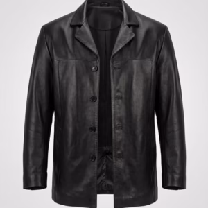 Genuine leather coat