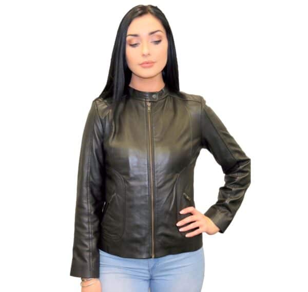 Ladies leather jacket nz