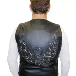 best leather vest