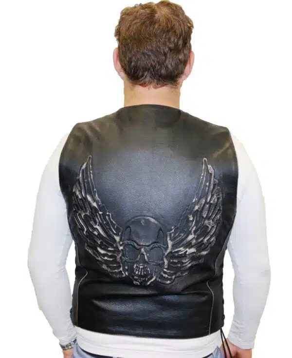 best leather vest