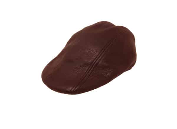 leather cap