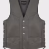 Side Lace leather vest