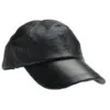 Leather cap