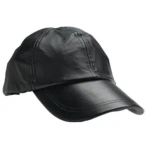 Leather cap