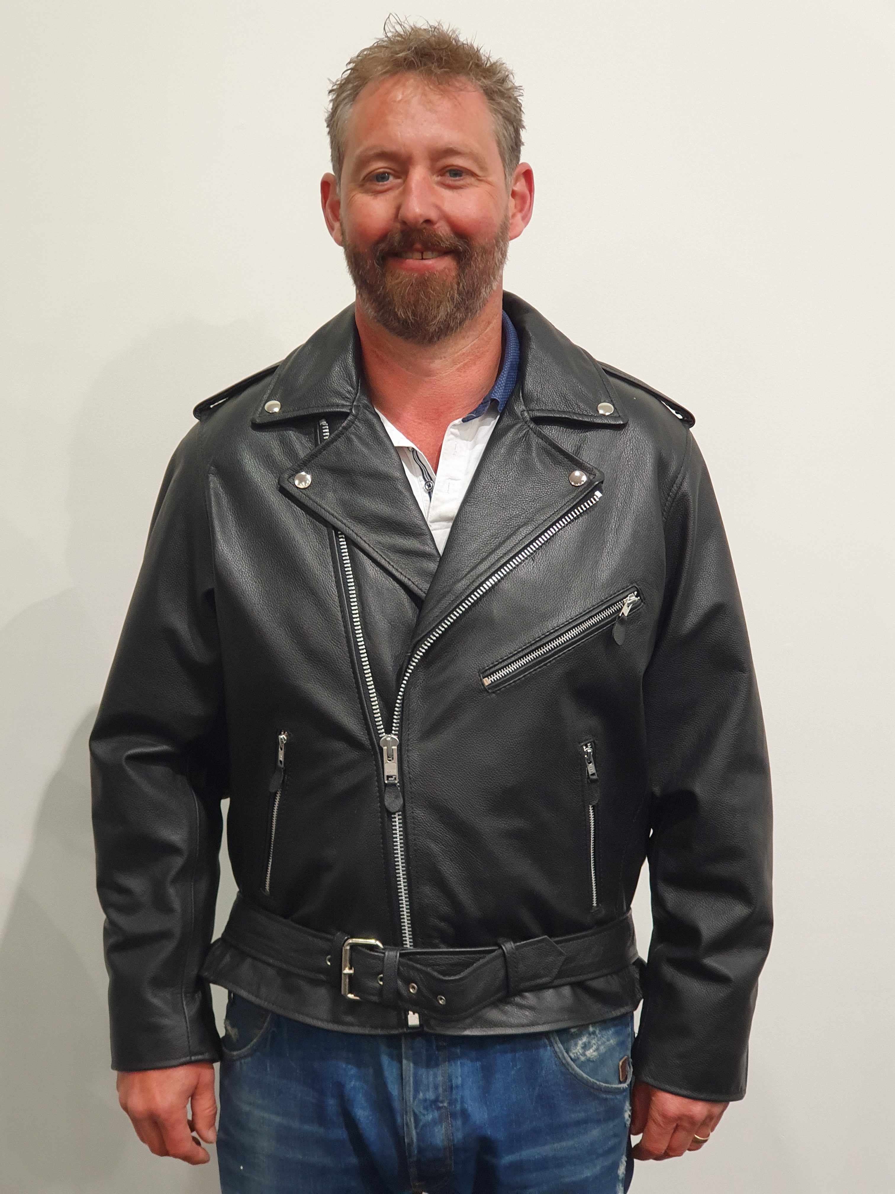 Motorcycle Leather Jacket - Leather Direct