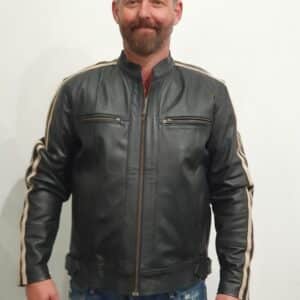 Leather jacket
