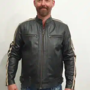Leather jacket