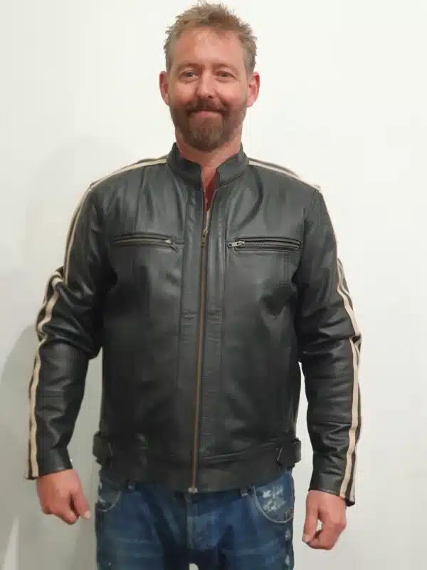 Leather jacket