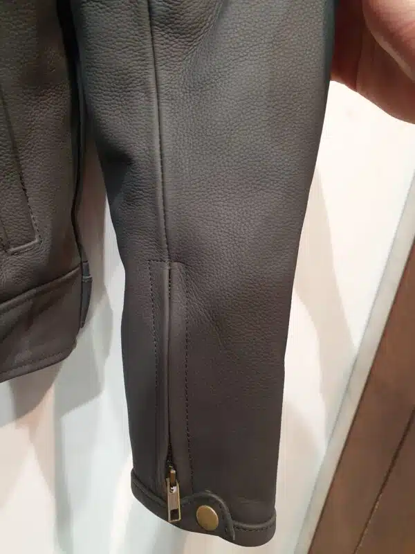 Matte Motorcycle Jacket - Image 8