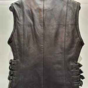 Womens leather vest