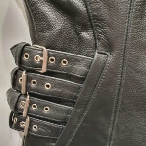 leather vest