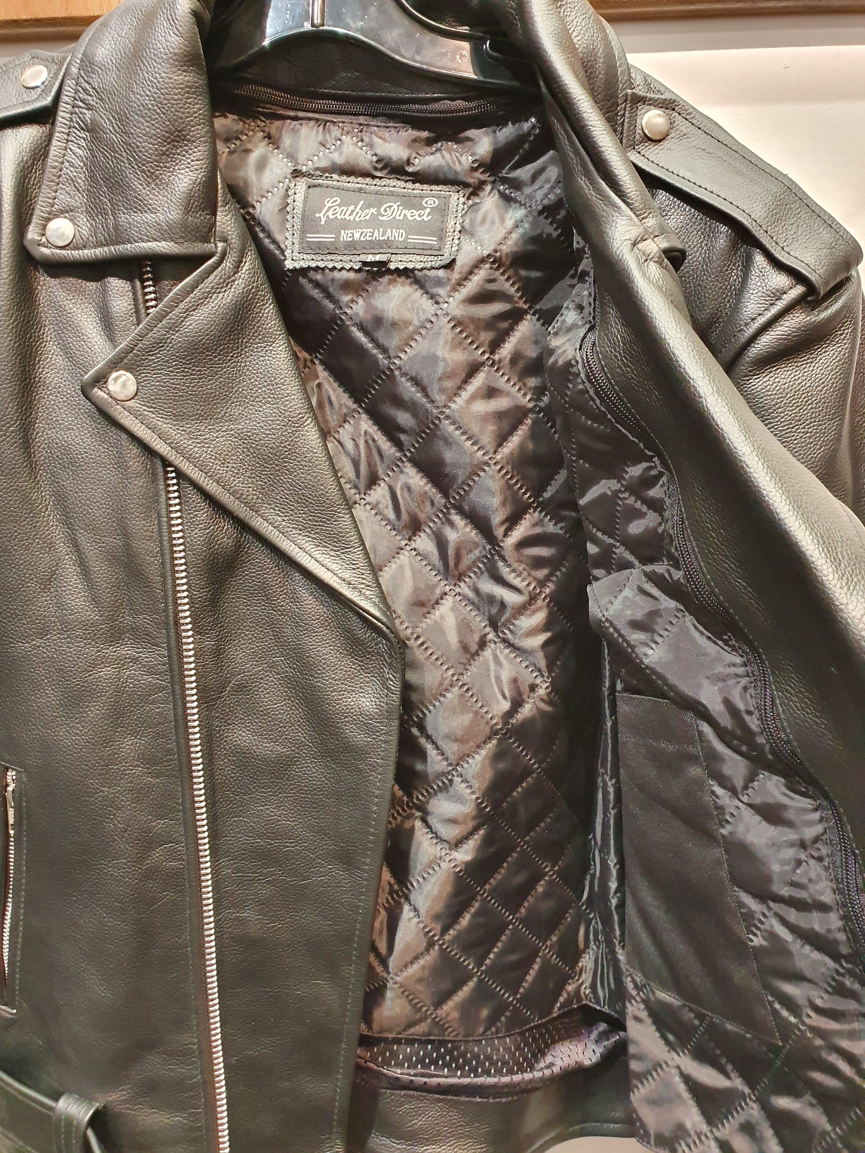 NAS PMC LEATHER JACKET - Leather Direct