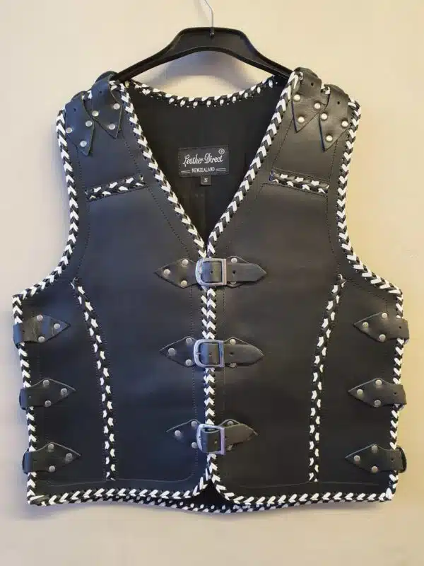 Thick Leather Vest for men