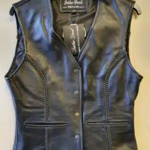 Ladies Leather Vest