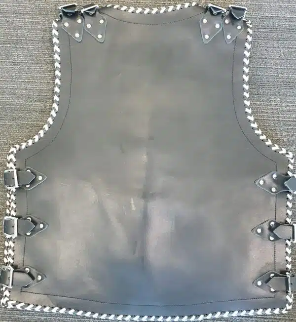 motorcycle leather vest