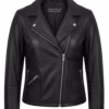 ladies genuine leather jacket