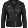 Womens motorcycle leather jacket