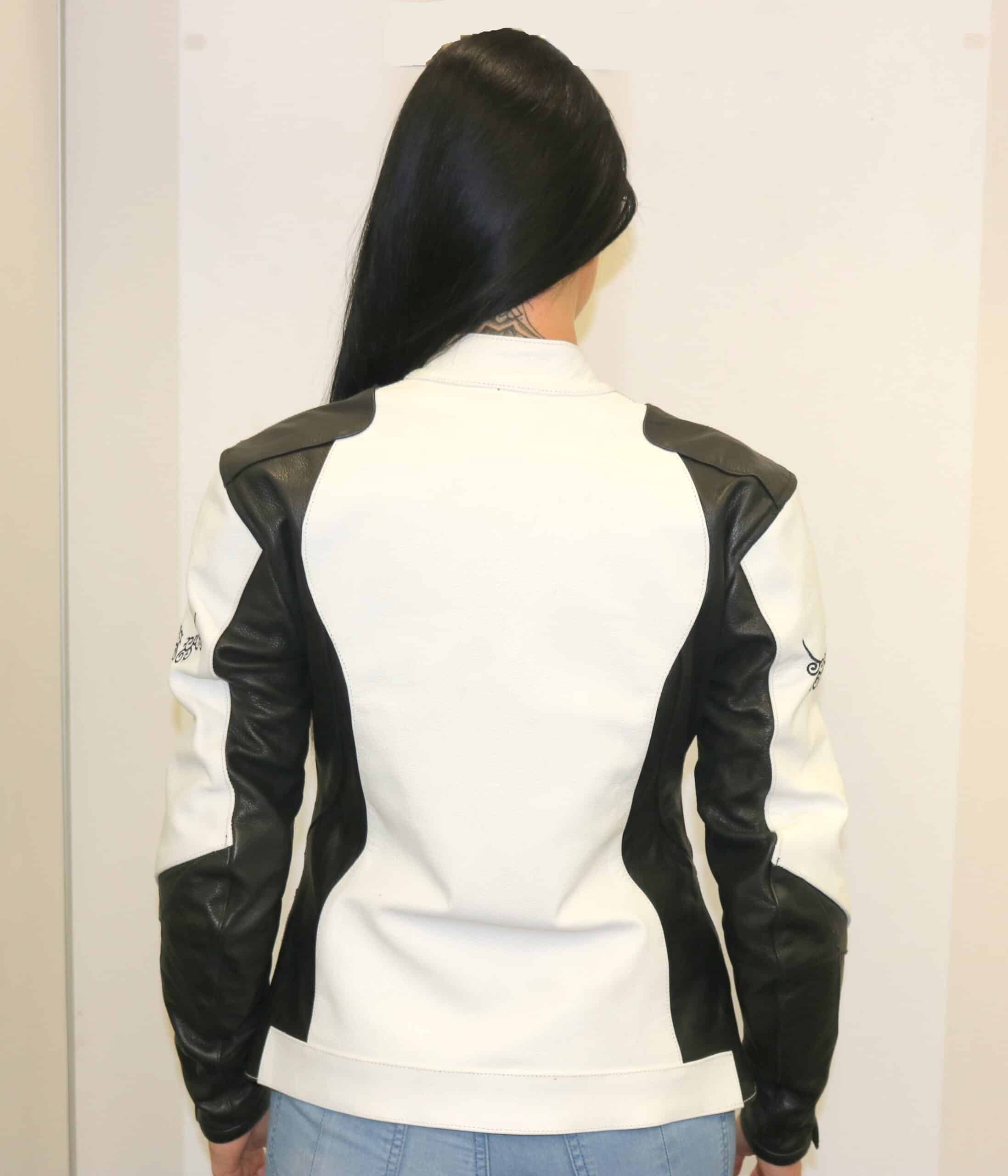 Womens Motorcycle Leather Jackets Genuine Armoured Leather Jacket