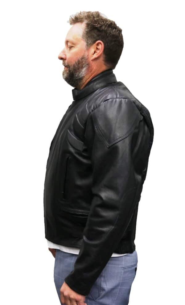motorcycle leather jacket