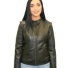 Motorcycle leather jacket women nz