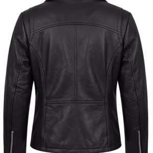 ladies genuine leather jacket