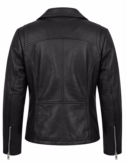 ladies genuine leather jacket