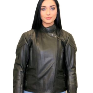 Motorcycle leather jacket women nz