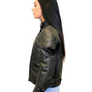 Motorcycle leather jacket women nz