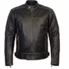 rub off motorcycle leather jacket