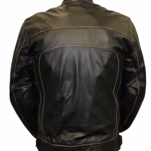 rub off motorcycle leather jacket