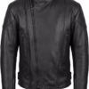 motorcycle leather jacket with armours