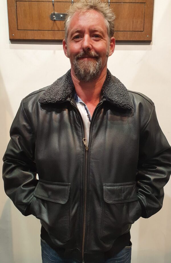 warm leather jacket nz