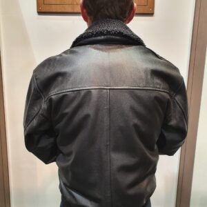 warm leather jacket