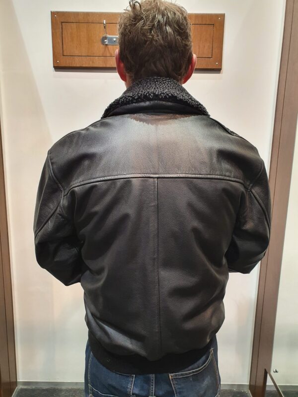 warm leather jacket