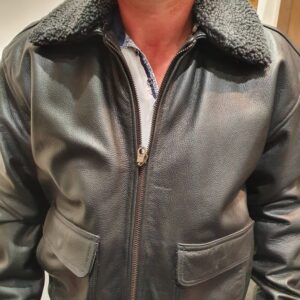 winter leather jacket