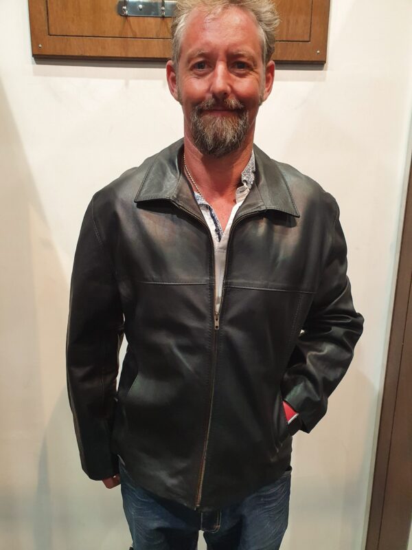 zara leather jacket
