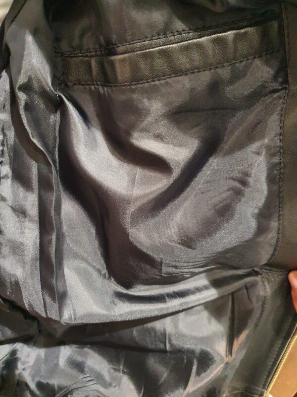 leather blazer men