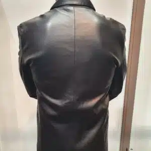 nz made leather blazer