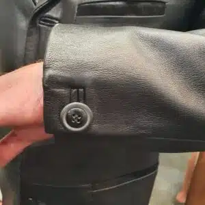 Black leather blazer nz
