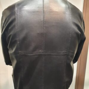 mens leather blazer