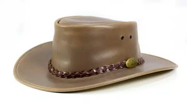 bovine leather hats